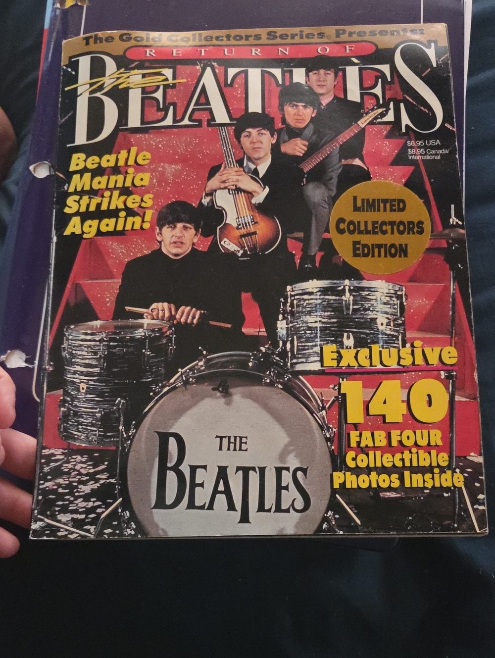 The Beatles Limited Collectors Edition Magazine - Red Cover